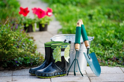 Secure Landscaping Feltham payment area with protected checkout features