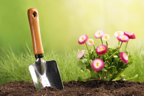 Example landscaping job pricing for a typical Feltham property
